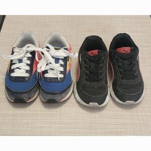 Bundle Of Two (2) Toddler's Puma Shoes